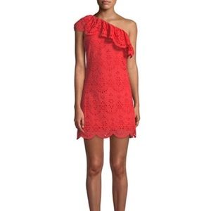 NWT Cupcakes & Cashmere Cosmo Eyelet Lace Dress size 4 summer brunch cocktail